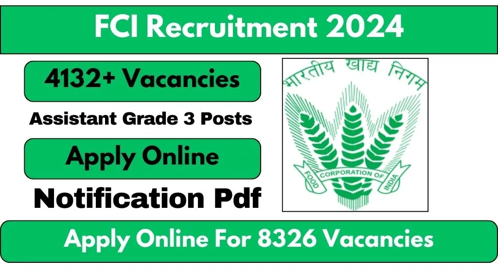 FCI Recruitment 2024