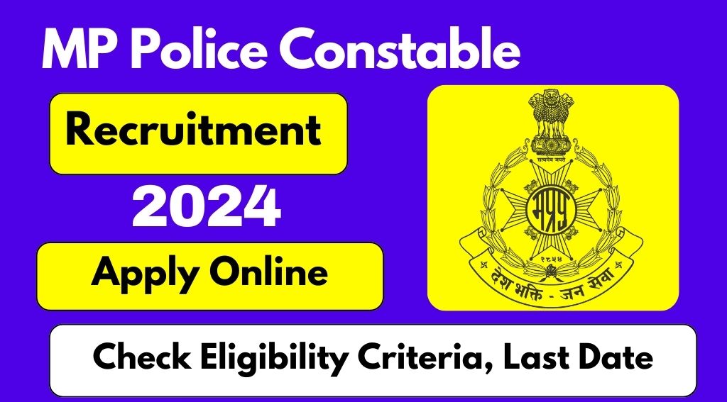 MP Police Constable Recruitment 2024
