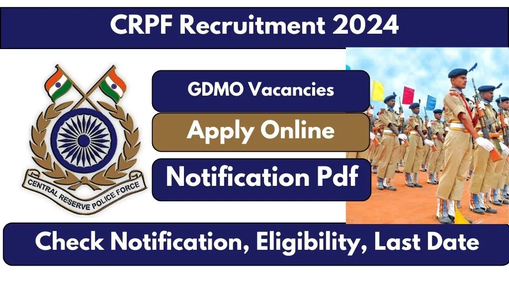 CRPF Recruitment 2024