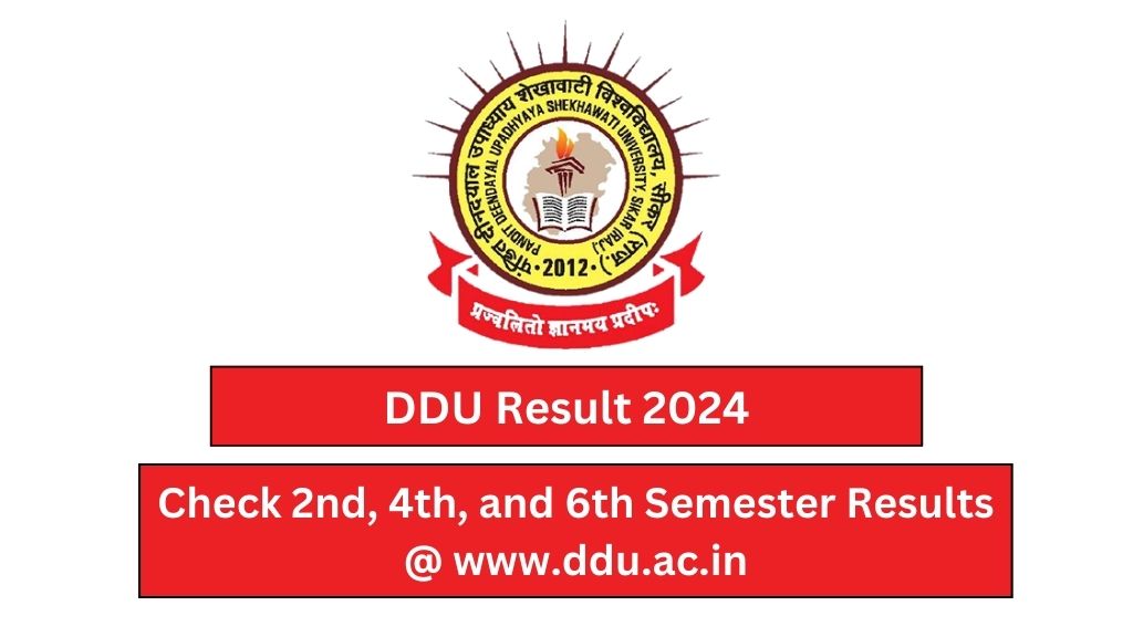 DDU Result 2024