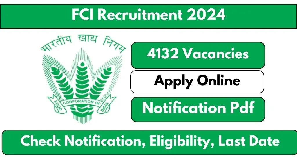 FCI Recruitment 2024