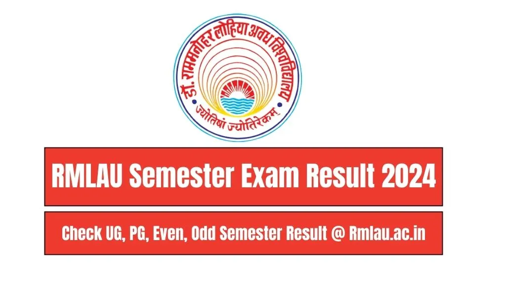 RMLAU Semester Exam Result 2024