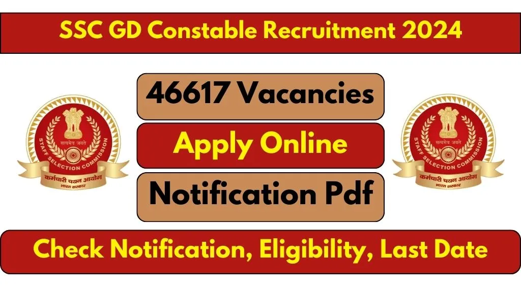 SSC GD Constable Recruitment 2024