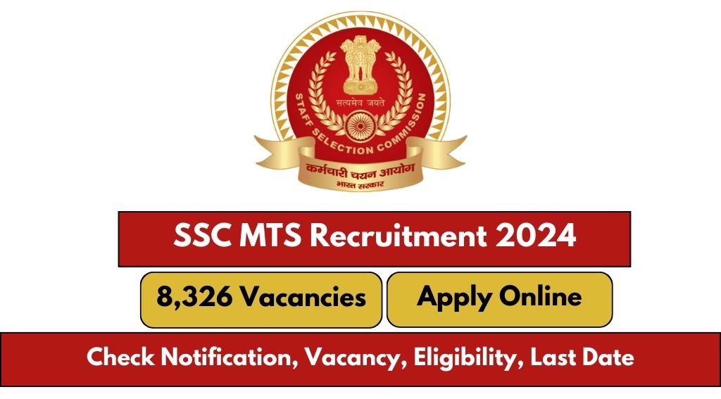 SSC MTS Recruitment 2024