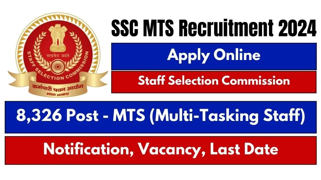 SSC MTS Recruitment 2024