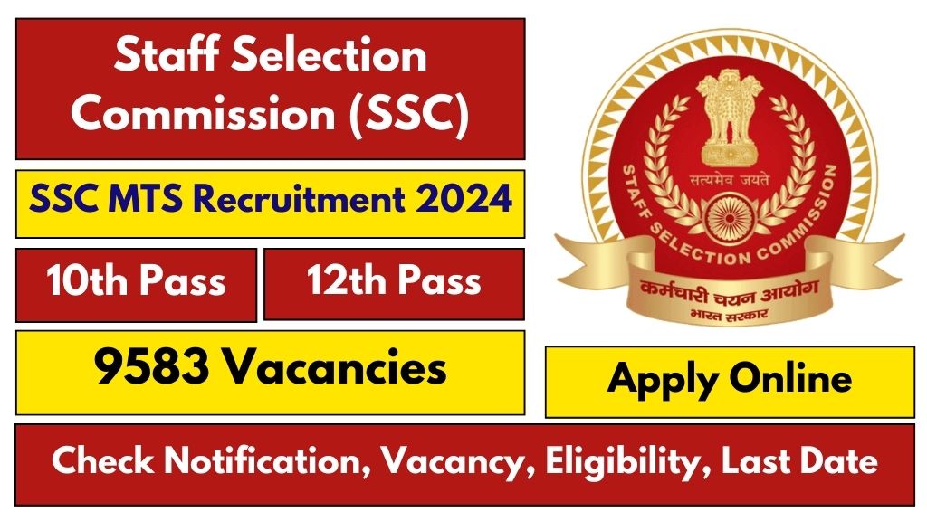 SSC MTS Recruitment 2024